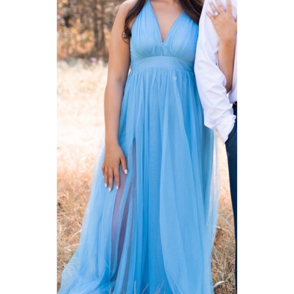 Blue Maxi Dress